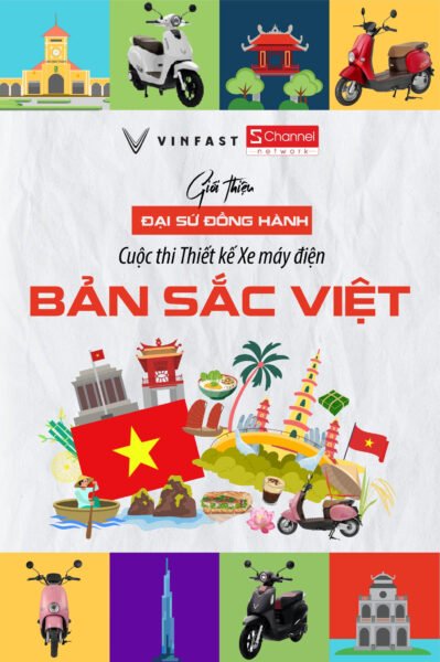 Mẫu thiết kế xe máy điện được trang trí nghệ thuật