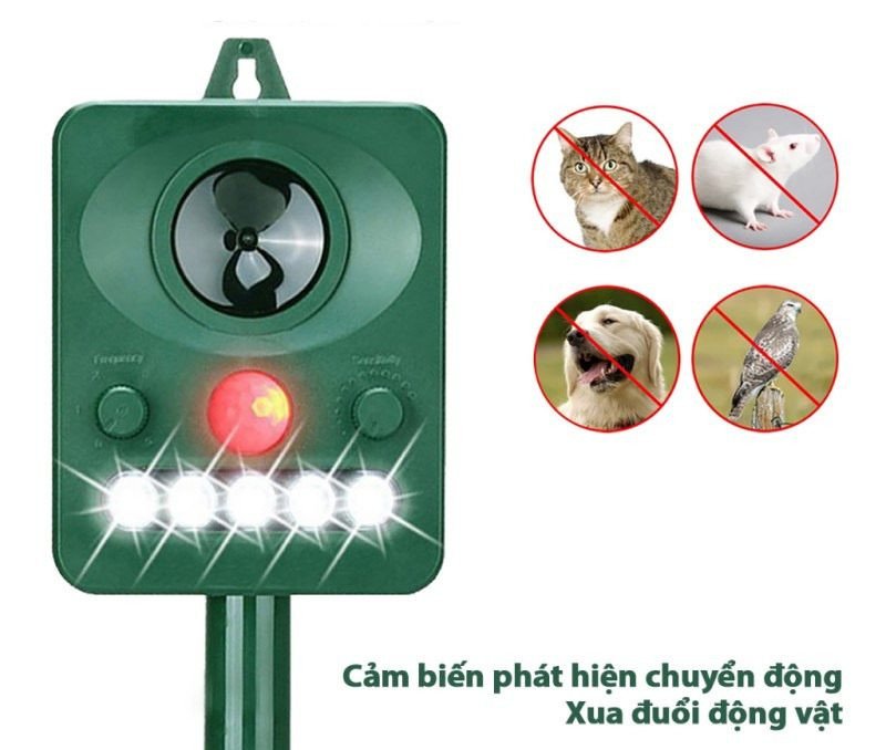 Máy đuổi chuột AMB hoạt động bằng năng lượng mặt trời