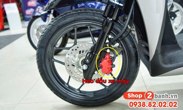 Minh họa cấu tạo bên trong của một heo dầu xe máy