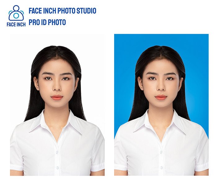 Minh họa kích thước ảnh thẻ chuẩn 3x4 cho giấy tờ tùy thân