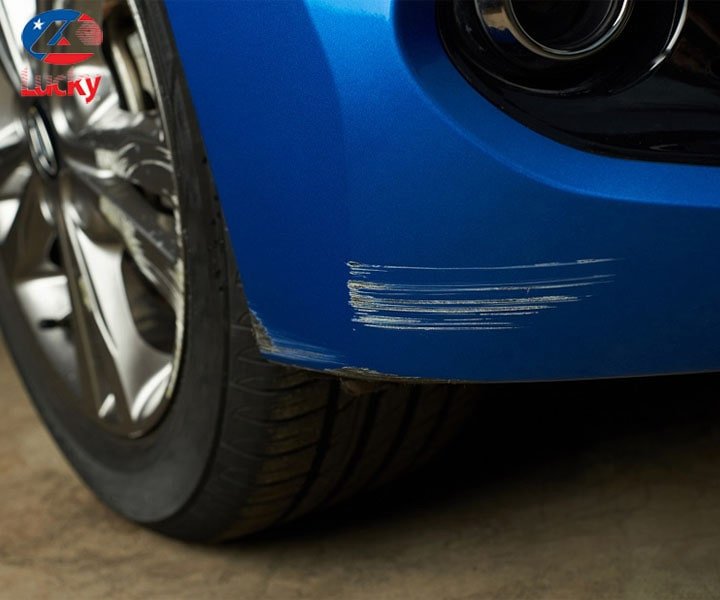 Minh họa sự khác biệt giữa vết xước nông và sâu cần xử lý bằng cana hay không