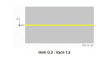 Vạch tìm đường là gì? Giải mã ý nghĩa chi tiết Minh họa vạch kẻ đường vàng liền nét phân chia hai chiều xe chạy