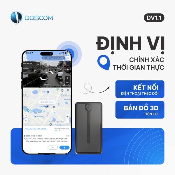 Mô hình hoạt động của thiết bị theo dõi GPS trên xe máy