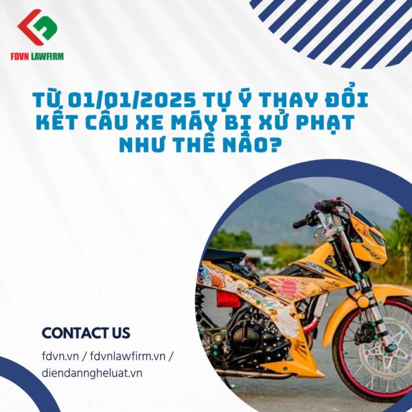 Mô tả hình ảnh về xe máy đang được độ chế