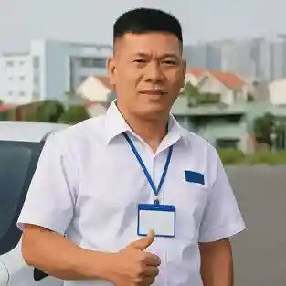 Một bản vẽ kỹ thuật chi tiết về cấu tạo bên trong của động cơ đốt trong xe ô tô