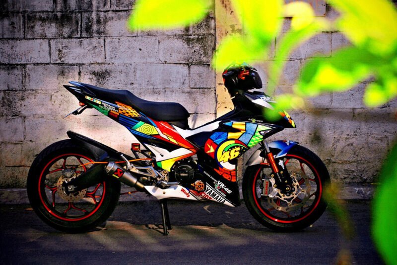 Tổng Hợp Ảnh Xe Máy Độ Đẹp Nhất Hiện Nay Một chiếc xe độ phong cách cá tính với nhiều chi tiết được tinh chỉnh