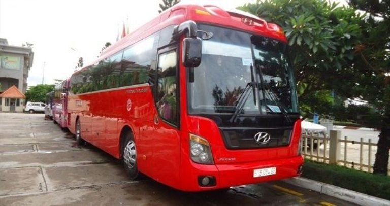 Một chiếc xe giường nằm của Phương Dung với không gian nghỉ ngơi tiện nghi