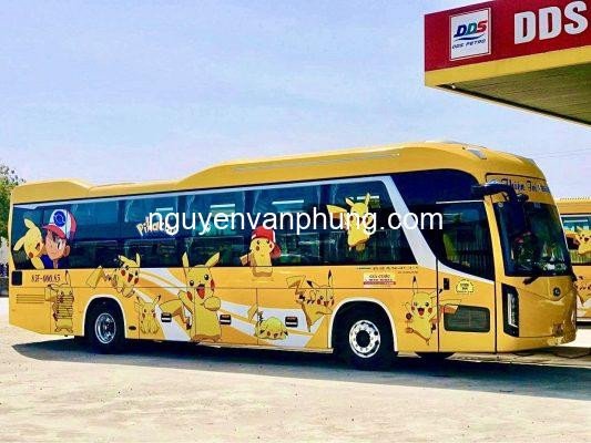 Một hình ảnh mô tả các văn phòng nhà xe lớn tại Phan Rang, Ninh Thuận