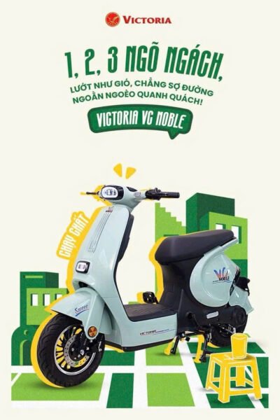 Ngoại hình sang trọng của dòng xe điện Victoria VC Noble