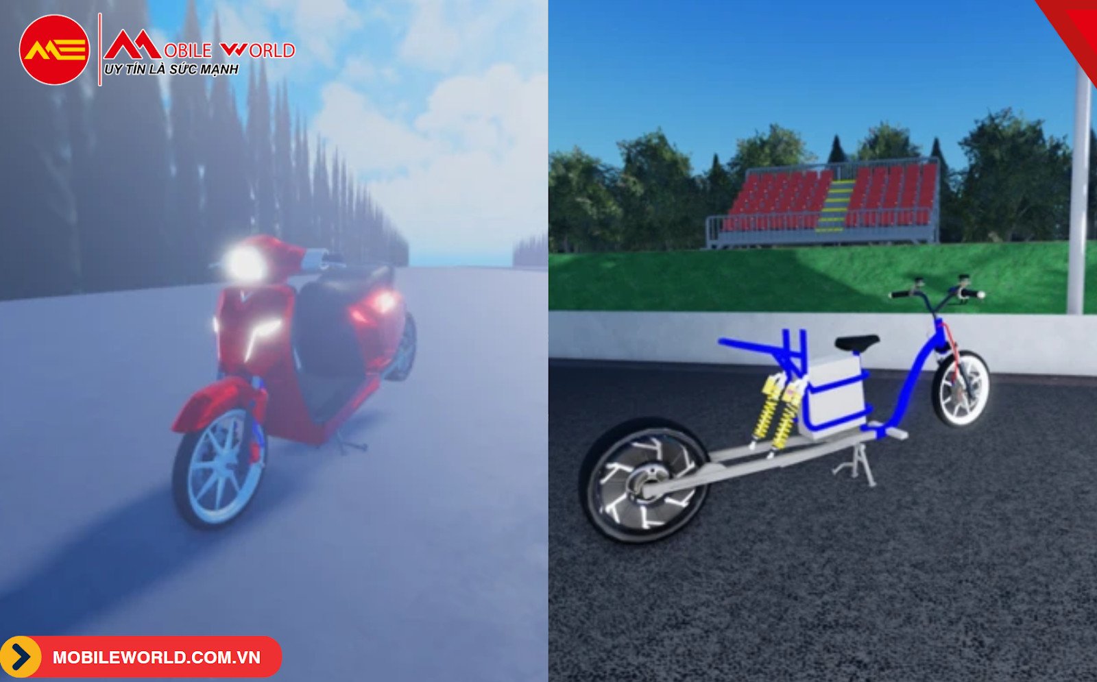 Tải Game Xe Điện Độ: Khám Phá Thế Giới Tùy Chỉnh Ảo Người chơi tùy chỉnh xe trong môi trường game mô phỏng Việt Nam