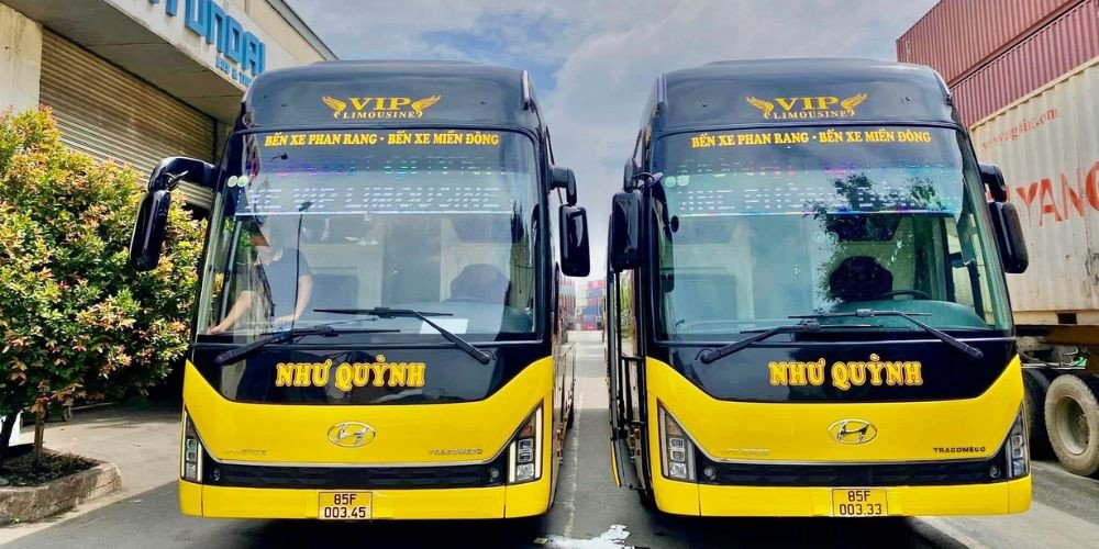 Nhà xe Như Quỳnh chuyên tuyến bến xe Phan Rang – Sài Gòn.