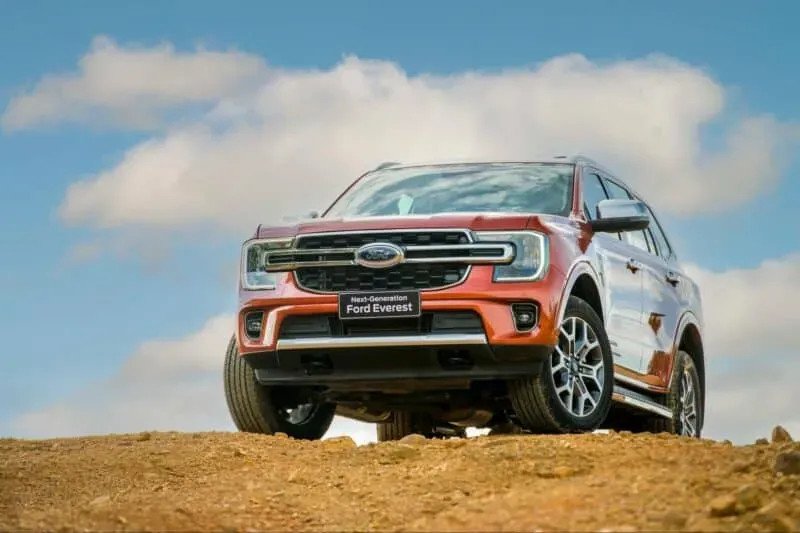 Nội thất tiện nghi của Ford Everest