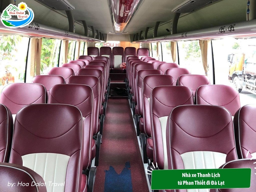 Nội thất xe giường nằm cao cấp của nhà xe Thanh Lịch