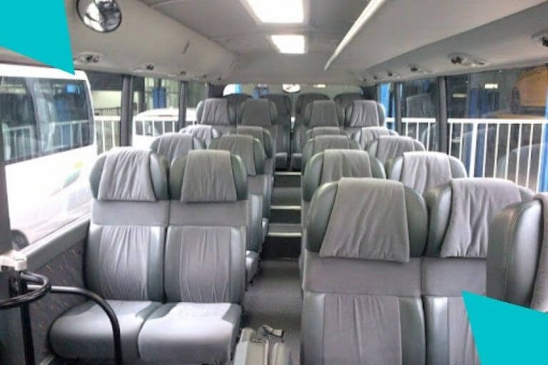 Nội thất xe khách chất lượng cao trên tuyến Hà Nội - Hưng Yên