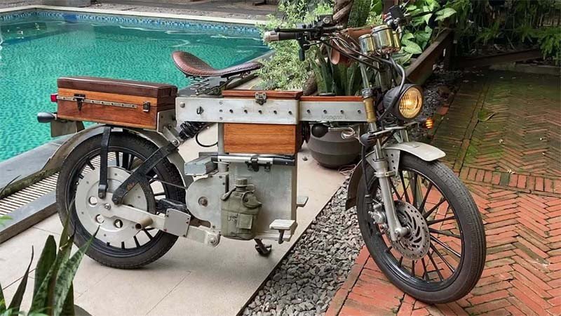 Pega điện độ dáng xe đua tối giản