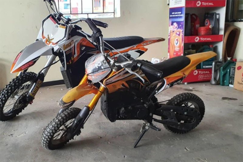 Pega điện độ giống mô tô phân khối lớn