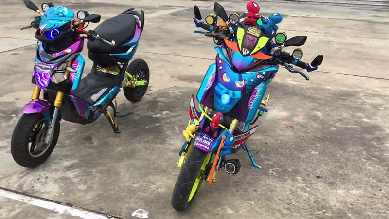 Pega điện độ với ngoại hình gây ấn tượng mạnh