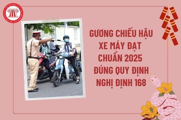 Phân loại và vị trí lắp đặt gương chiếu hậu cho xe máy theo quy định