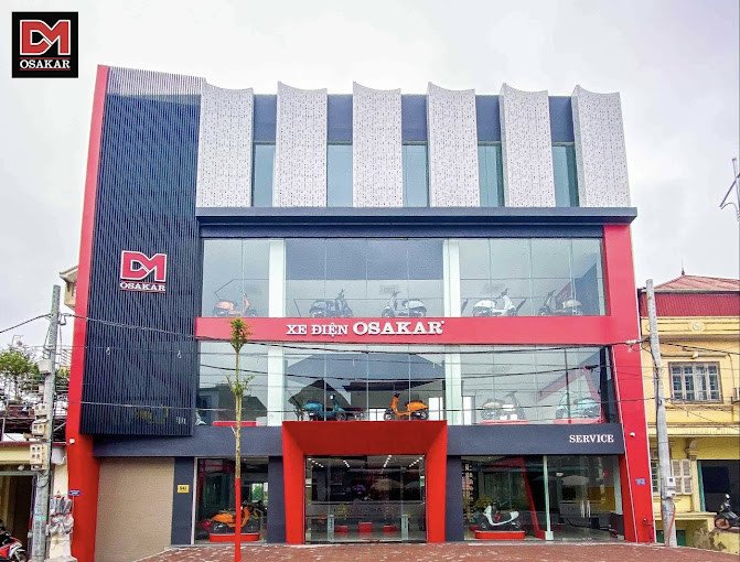 Phối cảnh showroom trưng bày các mẫu xe máy 50cc Osakar