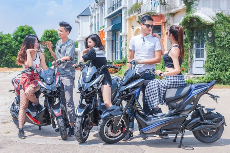 Quãng đường di chuyển của xe điện thay đổi tùy theo điều kiện lái xe