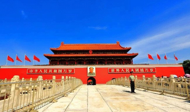 Quảng trường Thiên An Môn biểu tượng hiện đại