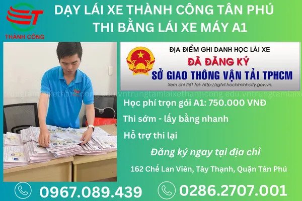 Quy trình chuẩn bị hồ sơ cho kỳ thi sát hạch bằng lái xe máy tại Tân Phú