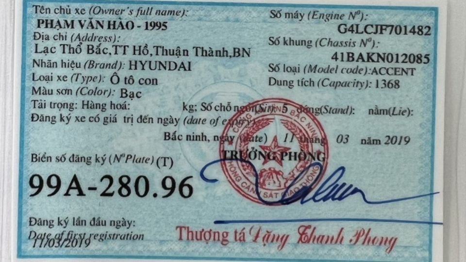 Quy trình đăng ký xe ô tô tại cơ quan chức năng