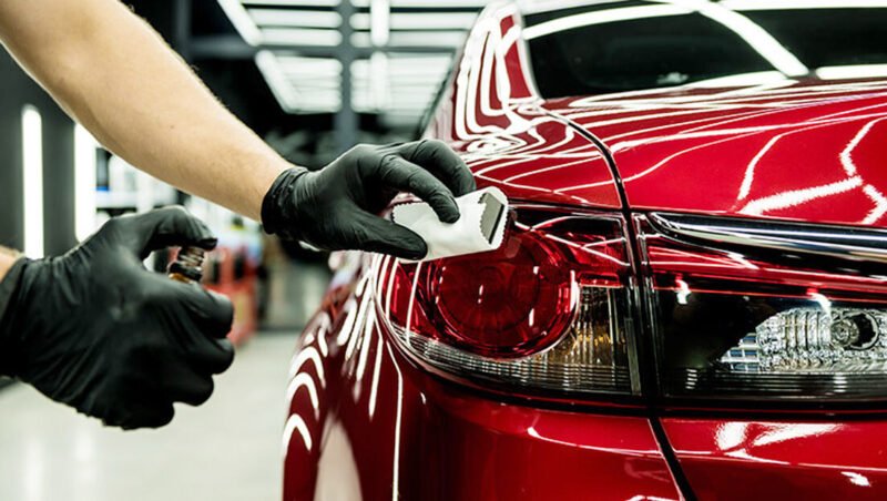 Quy trình thi công lớp phủ ceramic chuyên nghiệp cho xe ô tô