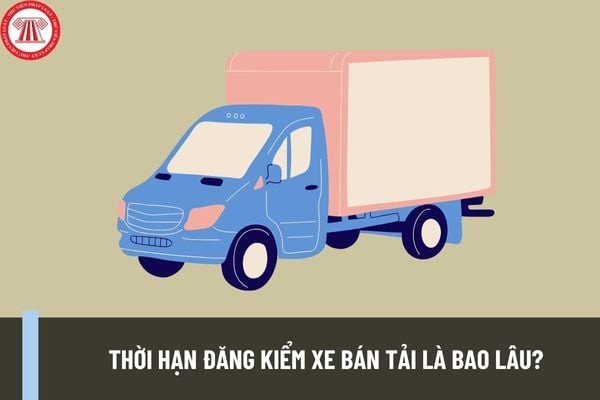 Quy trình tính năm sản xuất của xe bán tải