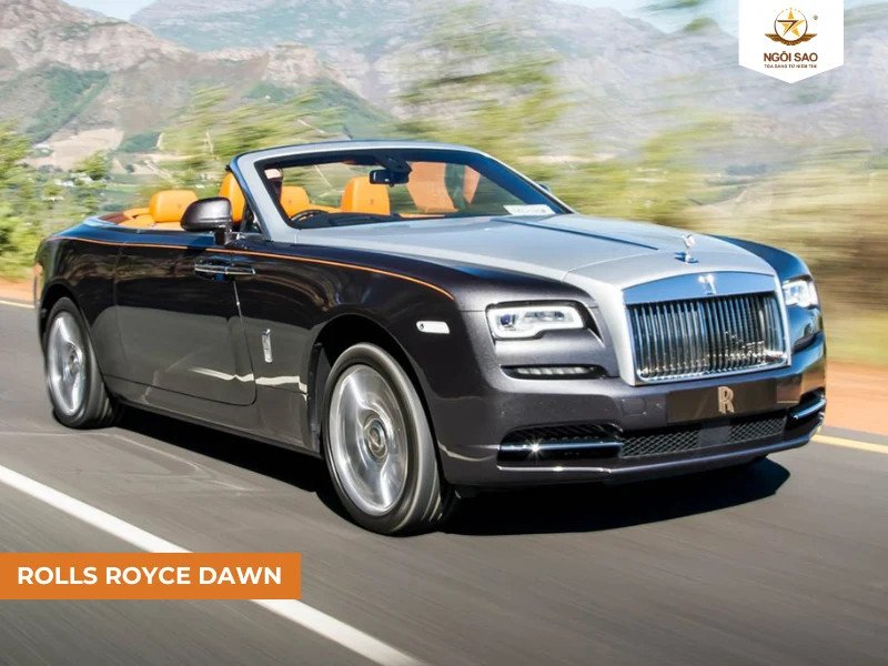 Rolls-Royce Dawn mui trần sang trọng thể hiện đẳng cấp của dòng xe siêu sang