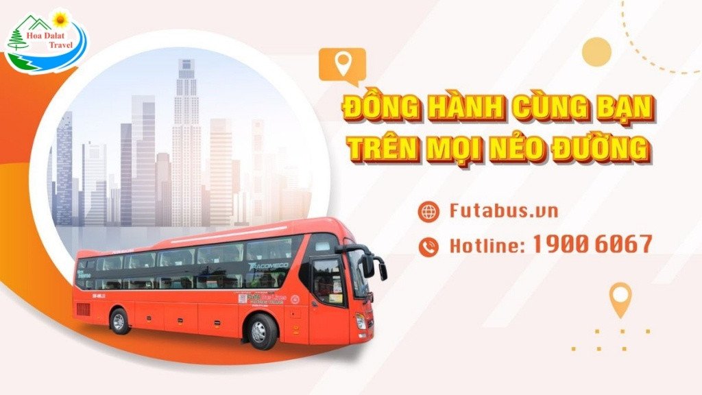Sơ đồ các điểm đón trả khách của xe Phương Trang tại Đà Lạt
