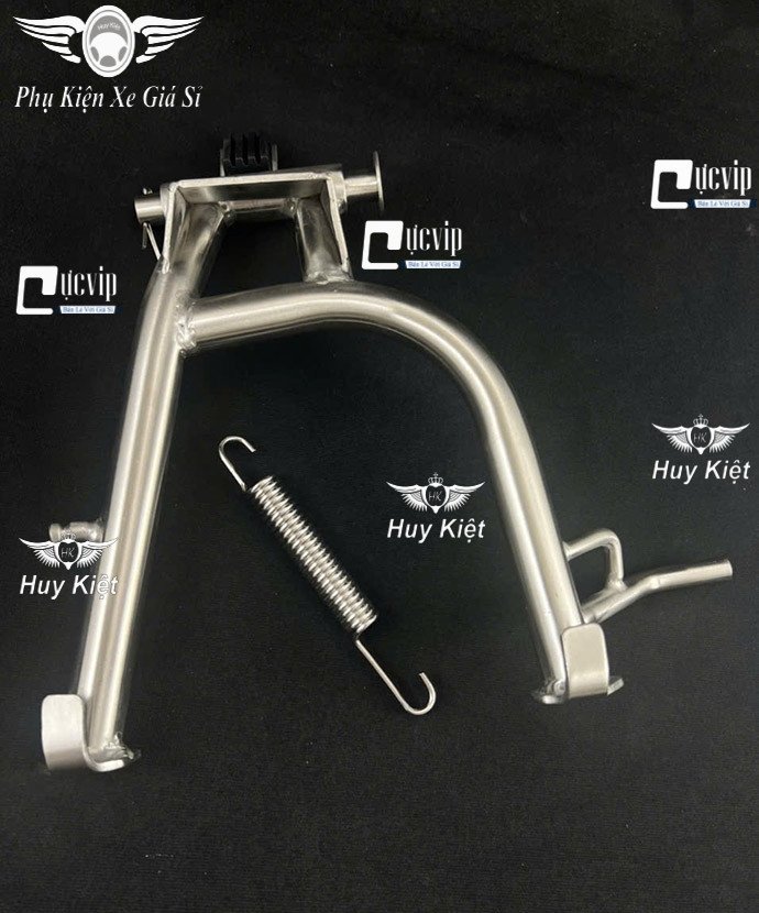 So sánh chân chống cũ và chân chống mới sau khi thay thế lò xo