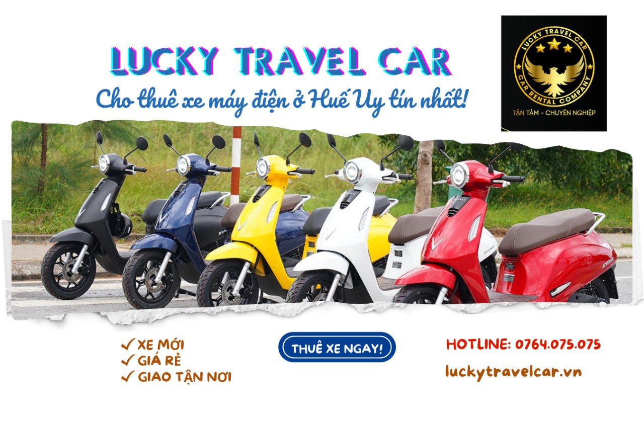 Sự chuyên nghiệp trong dịch vụ cho thuê xe điện tại Huế