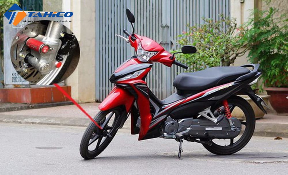 Sử dụng khóa phanh đĩa bổ sung cho xe máy