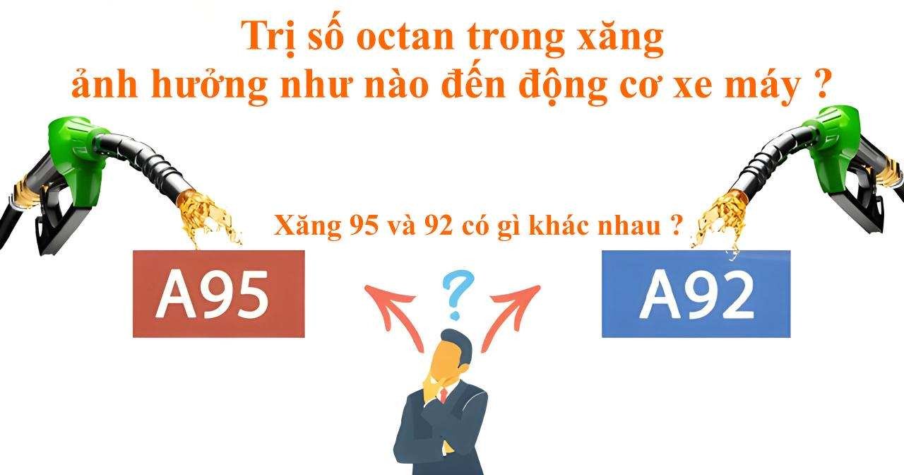 Sử dụng xăng không phù hợp với động cơ cũng có thể gây ra những tiếng kêu bất thường cho xe