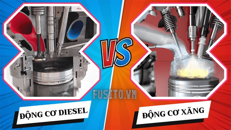 Sự khác biệt giữa động cơ Diesel và động cơ xăng, cấu tạo và chức năng hoạt động của chúng ra sao? Hãy cùng kênh Dầu Nhớt Fusito phân tích!