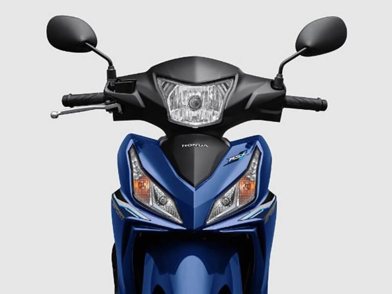 Thiết kế đầu xe Wave RSX 2024 mạnh mẽ