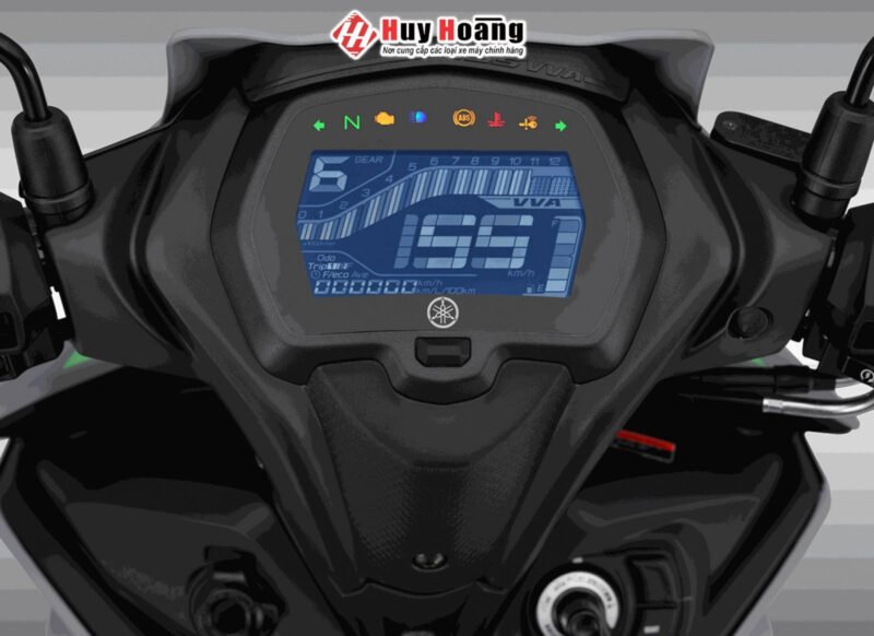 Thiết kế thể thao và cụm đồng hồ hiện đại của xe máy xsai 2024