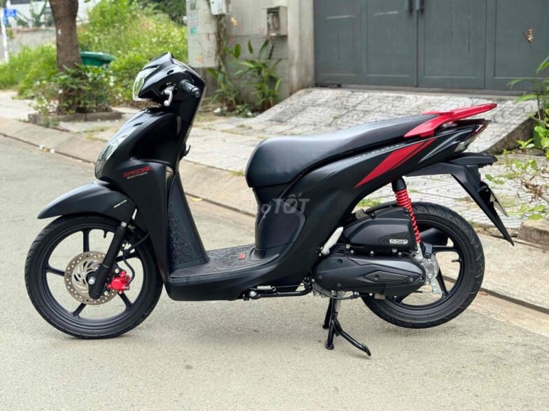 Thiết kế tổng thể của xe tay ga Vision 2022 với màu sắc thời thượng