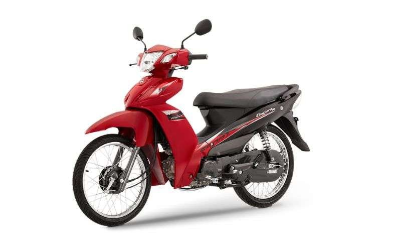 Thiết kế xe Sym Elegant bánh căm cổ điển và đơn giản