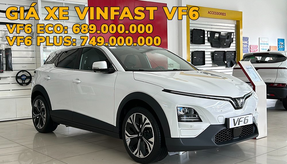 Thông tin các gói ưu đãi hỗ trợ mua xe điện VinFast VF6