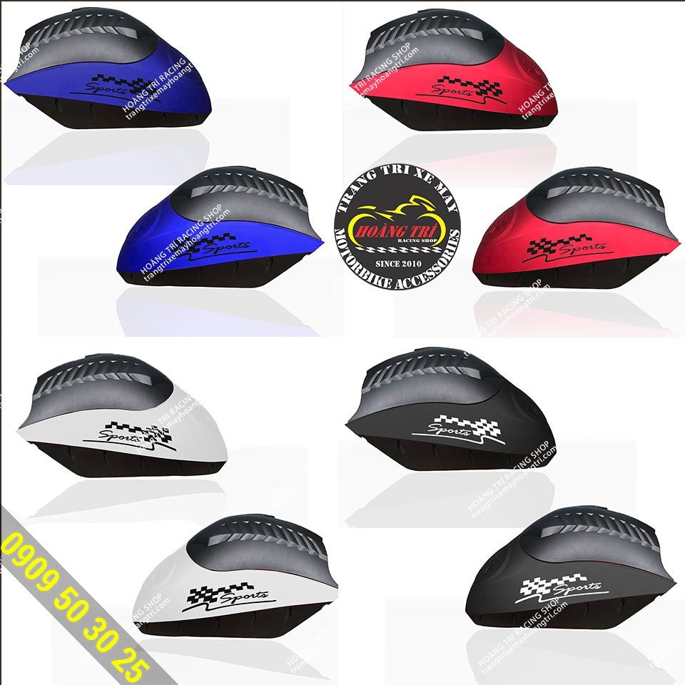 Thùng đựng đồ cho Exciter 150 kiểu bình xăng Moto với 4 màu sắc