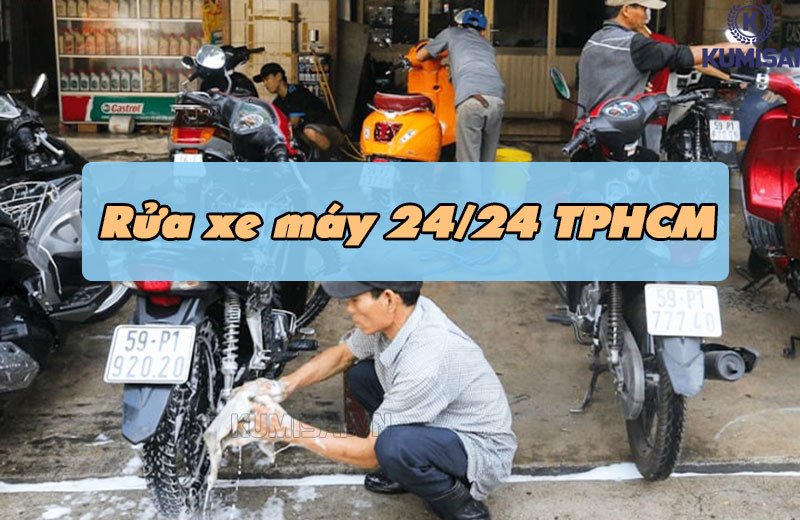 Tìm hiểu về nhu cầu rửa xe máy 24/24 TPHCM