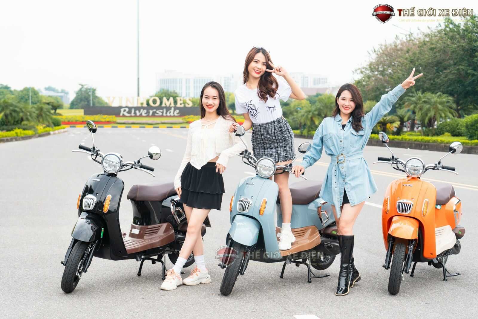 Toàn cảnh xe ga 50cc Hyosung Crea HSV3