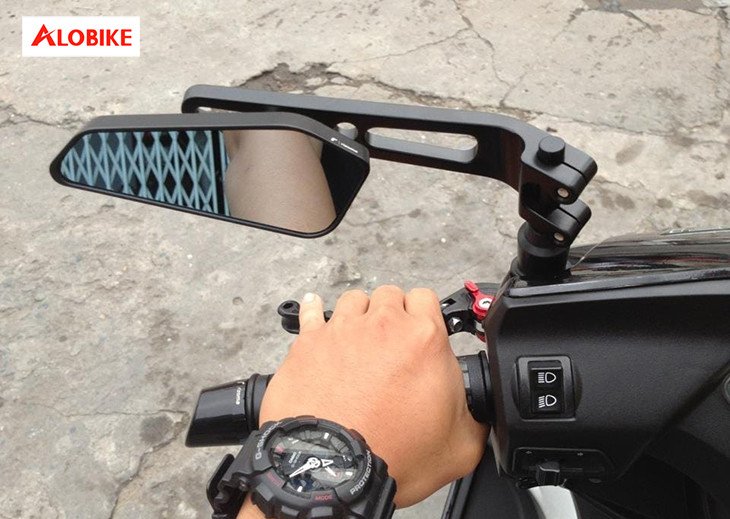 Tổng hợp các mẫu gương xe máy thời trang đẹp mắt và đa dạng về kiểu dáng