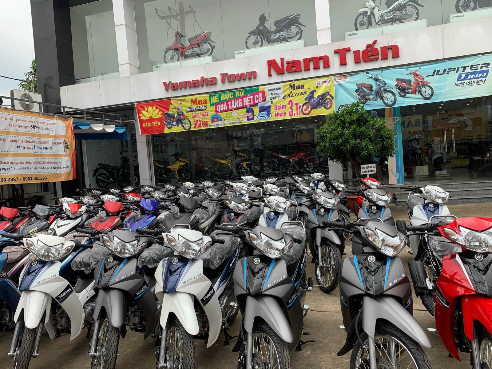 Top những xe bán chạy tại cửa hàng xe máy Nam Tiến Tân Kim