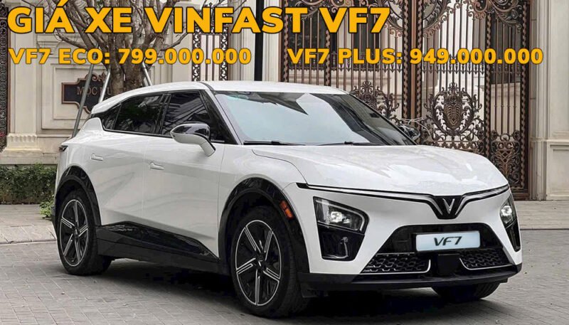 Ưu đãi hấp dẫn khi mua xe VinFast VF7