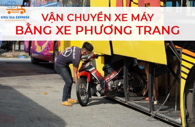 Vận chuyển xe máy an toàn bằng dịch vụ chuyên nghiệp