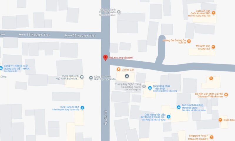 Khám phá chi tiết về **nhà xe Long Vân BMT**