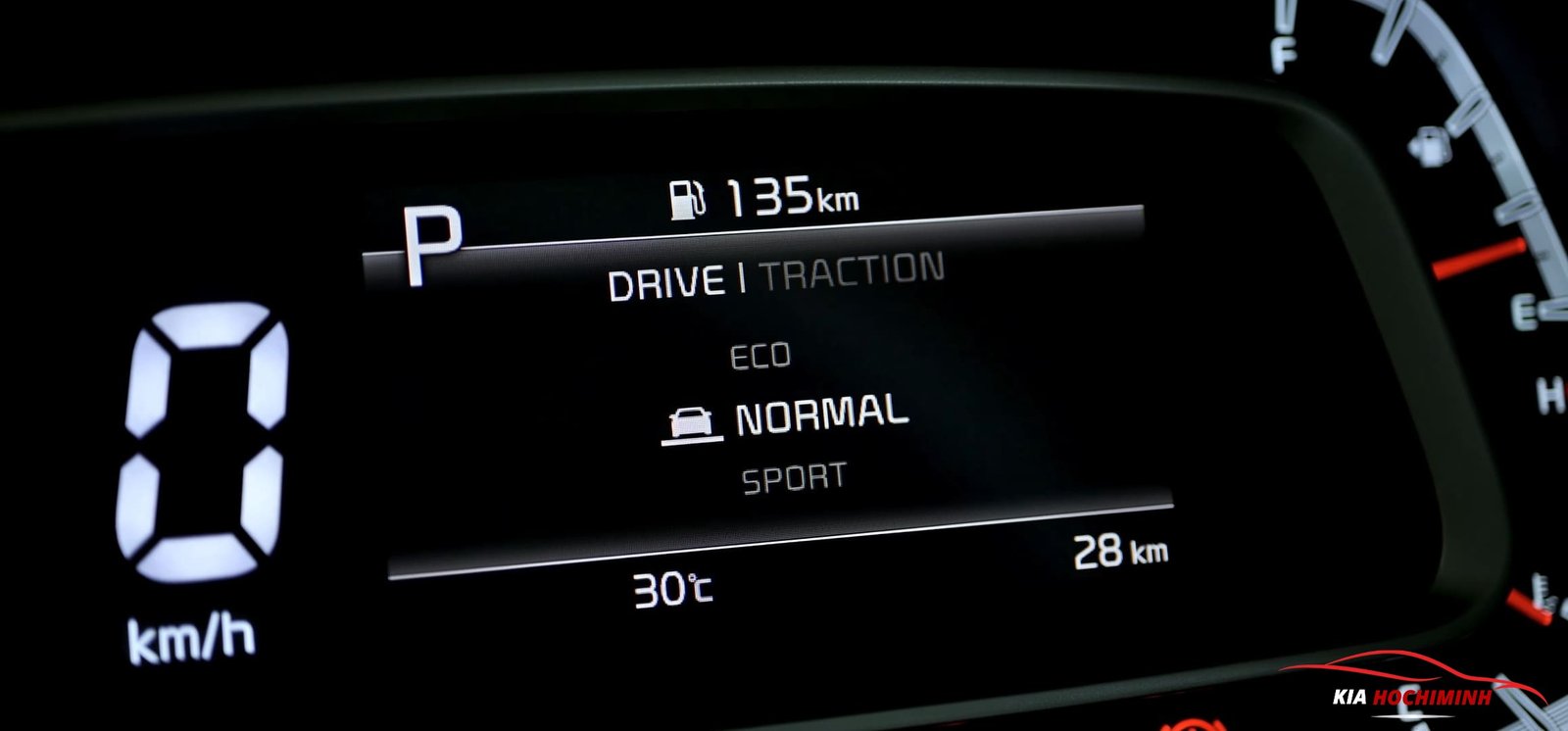 Vô lăng D-cut thể thao trên Kia Sonet